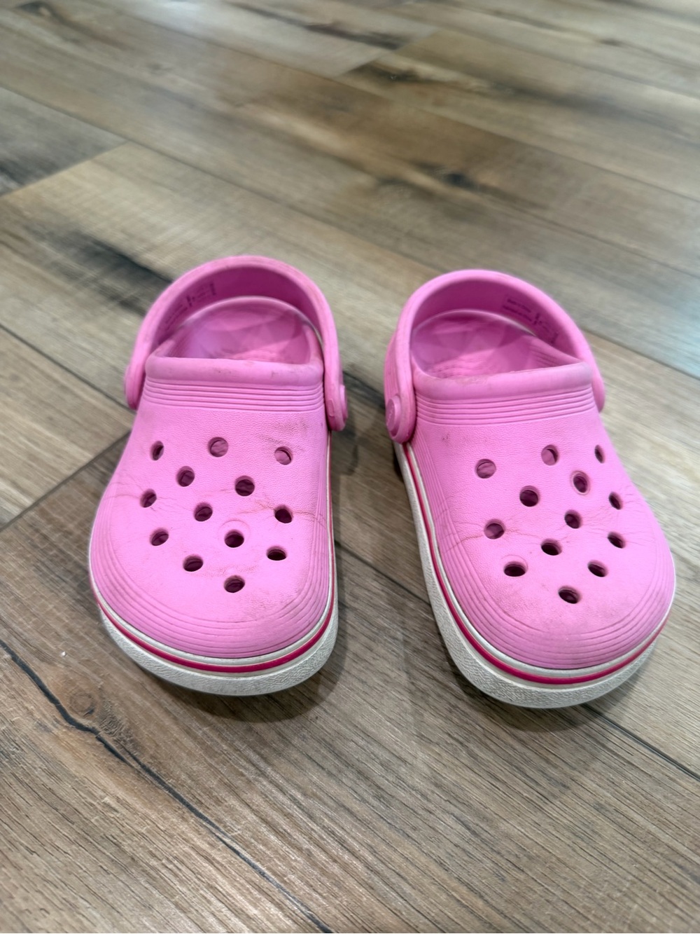 Kids Pink Crocs